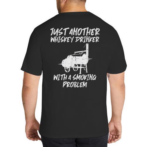 Just Another Bbq Grill Barbecue Meat Grilling Dad Men Big And Tall Men's T-Shirt Back Print - Father's Day Fun