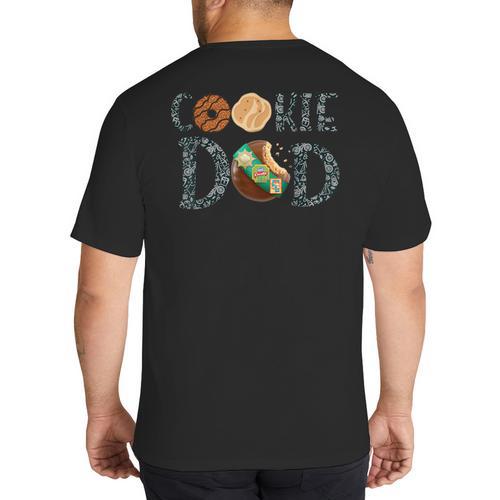 Scout Shirt Cookie Dad Family Girl Troop Leader Big And Tall Men's T-Shirt Back Print - Father's Day Fun