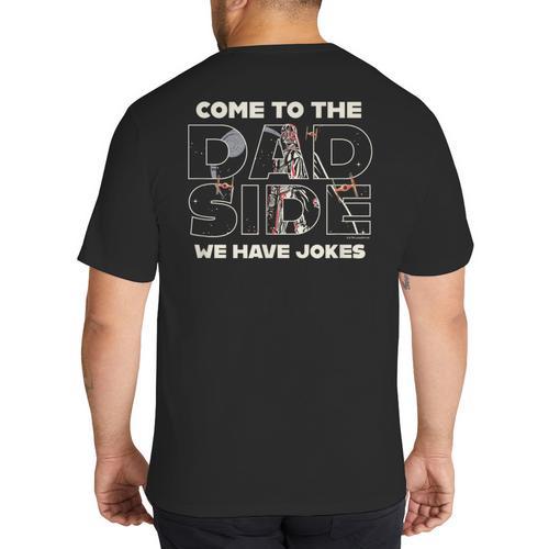 Star Wars Come To The Dad Side Big And Tall Men's T-Shirt Back Print - Father's Day Fun