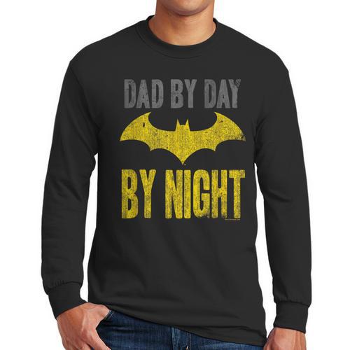 Batman Dad By Day Men Long Sleeve T-Shirt - Father's Day Fun