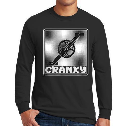 Bicycle DADS Old Guy WHO Ride Bikes BMX Mountain OR Road Men Long Sleeve T-Shirt - Father's Day Fun