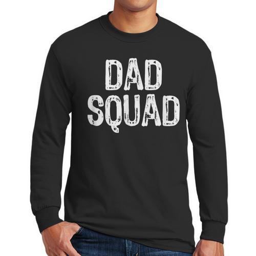 Dad Squad Cool Men Long Sleeve T-Shirt - Father's Day Fun