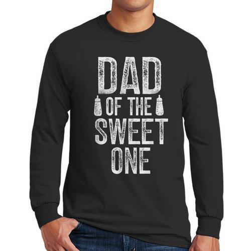 Dad Of The Sweet One Father's Day Daddy Men Long Sleeve T-Shirt - Father's Day Fun