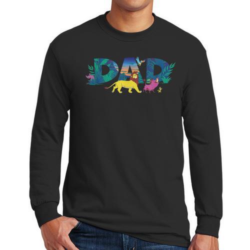 Disney The Lion King Simba & Pals Dad Father's Day Birthday Men Long Sleeve T-Shirt - Father's Day Fun