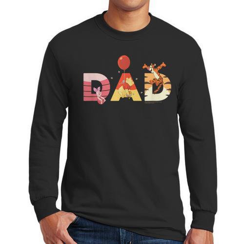 Disney Winnie The Pooh And Friends Dad Father's Day Birthday Men Long Sleeve T-Shirt - Father's Day Fun