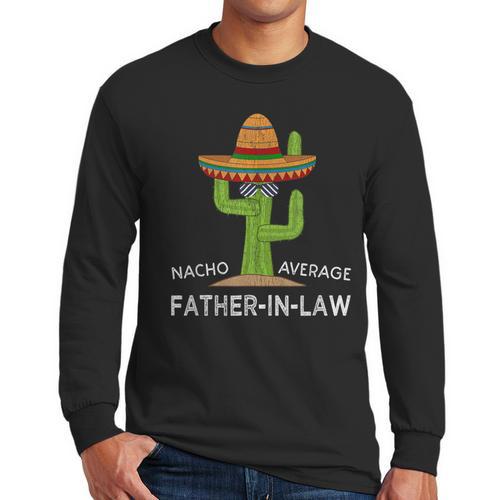 Fun Hilarious Dad-In-Law Humor Father-In-Law Men Long Sleeve T-Shirt - Father's Day Fun
