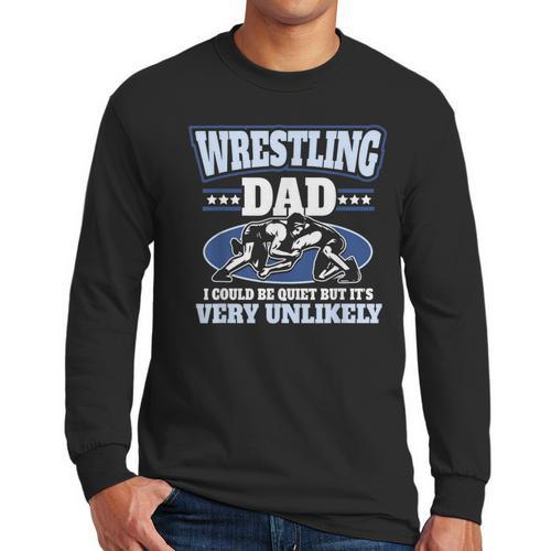 For Men Freestyle Wrestling Dad Men Long Sleeve T-Shirt - Father's Day Fun