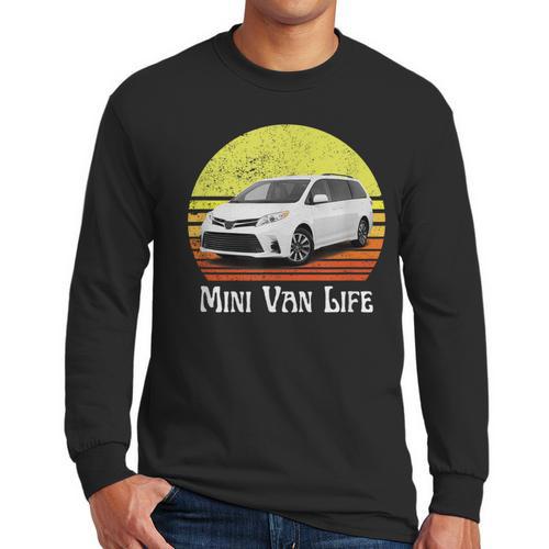Mini Van Life Soccer Mom Dad Parent For Parents Men Long Sleeve T-Shirt - Father's Day Fun