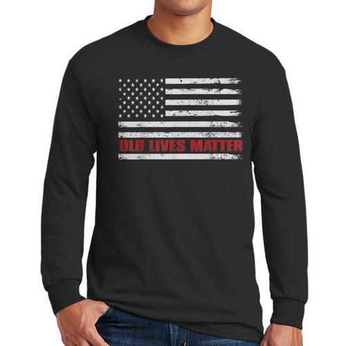 Old Lives Matter Tshirt 60th Birthday For Men 50th Dad Men Long Sleeve T-Shirt - Father's Day Fun