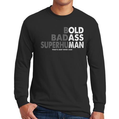 Old Man Saying Gag Dad Husband Birthday Fathers Day Men Long Sleeve T-Shirt - Father's Day Fun