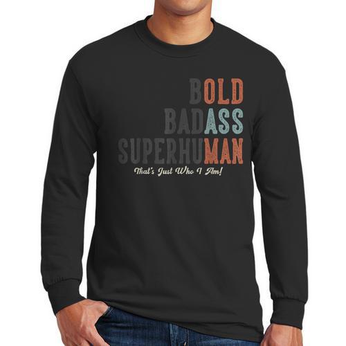 Old Man Saying Gag Father's Day Birthday Dad Grandpa Men Long Sleeve T-Shirt - Father's Day Fun