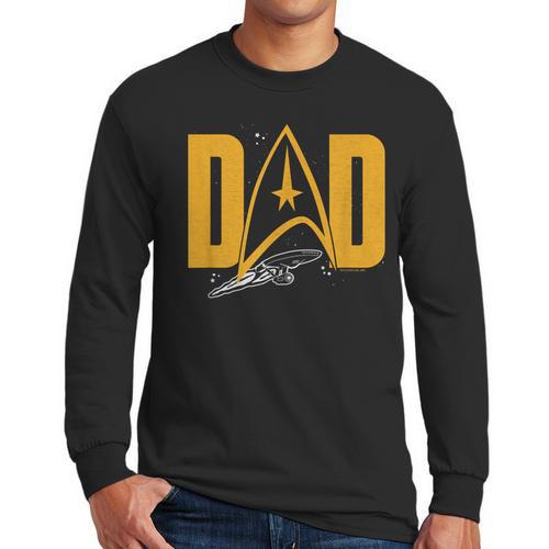 Star Trek Starfleet Dad Men Long Sleeve T-Shirt - Father's Day Fun