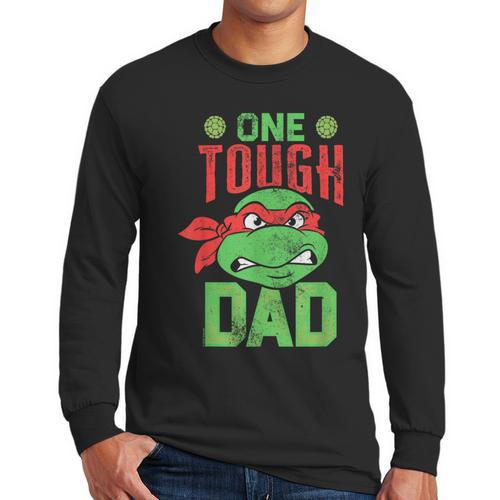 Teenage Mutant Ninja Turtles Father's Day One Tough Dad Men Long Sleeve T-Shirt - Father's Day Fun