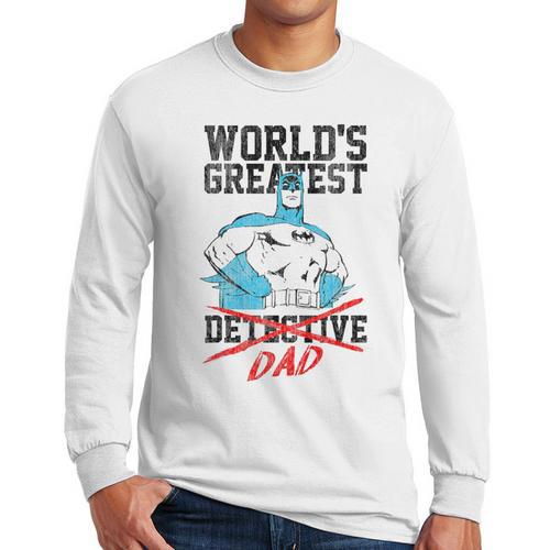 Batman Greatest Dad Men Long Sleeve T-Shirt - Father's Day Fun