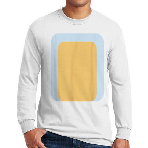 Blue Heeler Dog Dad Family Halloween Costume DIY Men Long Sleeve T-Shirt - Father's Day Fun