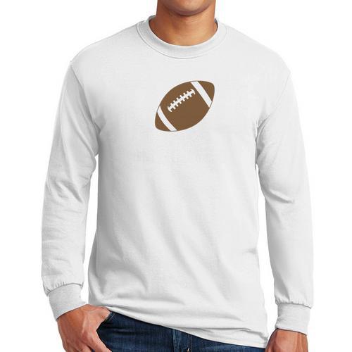 Dad Of The Birthday Boy Football Lover First Birthday Party Men Long Sleeve T-Shirt - Father's Day Fun
