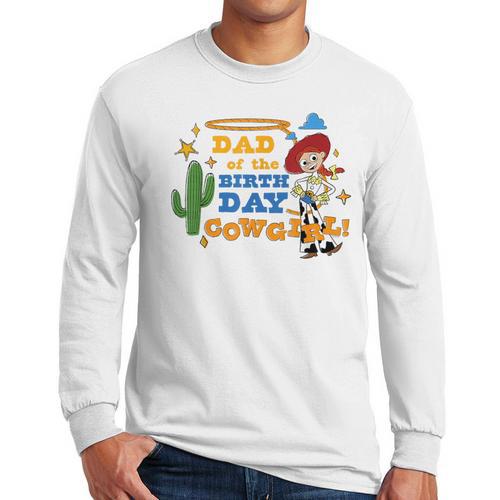Disney And Pixar's Toy Story Dad Of The Birthday Cowgirl Men Long Sleeve T-Shirt - Father's Day Fun