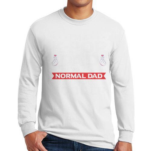 I'm A K-Pop Dad Just Like Normal Dad Except Much Cooler Men Long Sleeve T-Shirt - Father's Day Fun
