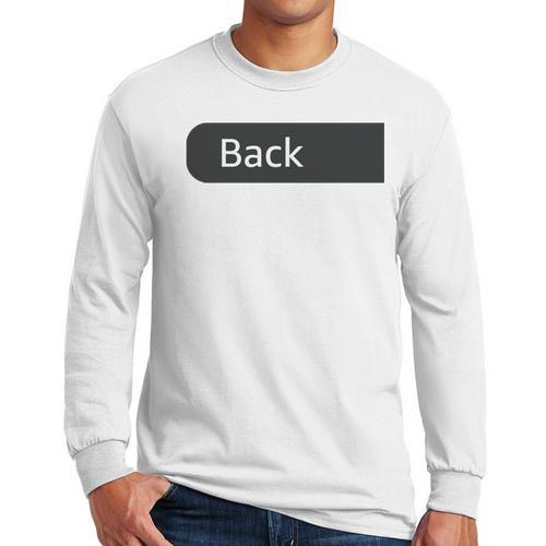 Just A Regular Dad Trying Not To Raise Liberals On Back Men Long Sleeve T-Shirt - Father's Day Fun