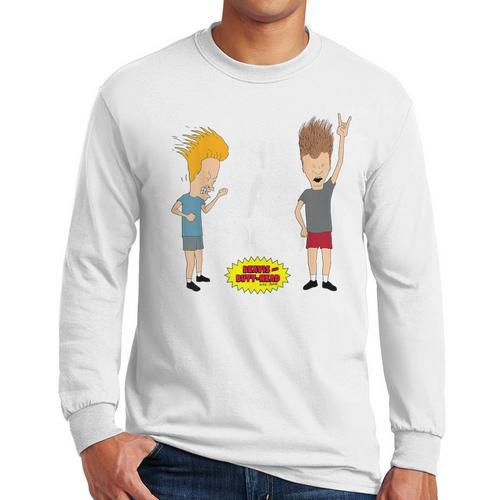 MTV Beavis And Butthead This Dad Rocks Men Long Sleeve T-Shirt - Father's Day Fun