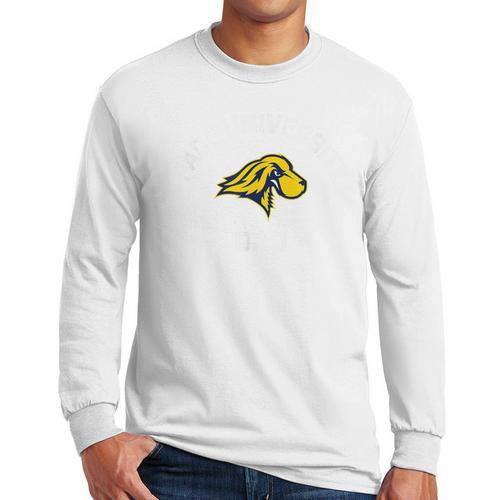 Pace University Setters Arched Dad Men Long Sleeve T-Shirt - Father's Day Fun