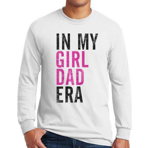 Retro In My Dad Girl Era Father's Day Christmas Men Long Sleeve T-Shirt - Father's Day Fun