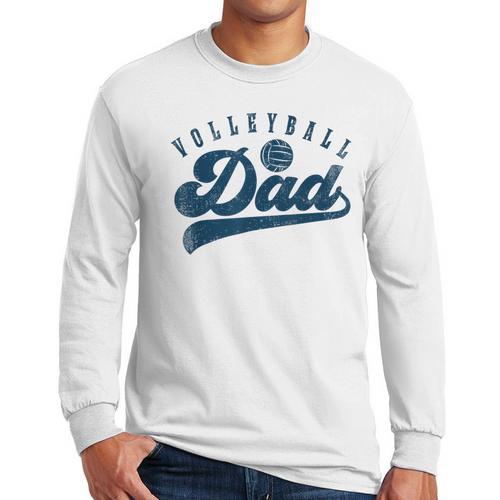 Volleyball Dad Daddy Father's Day Men Long Sleeve T-Shirt - Father's Day Fun