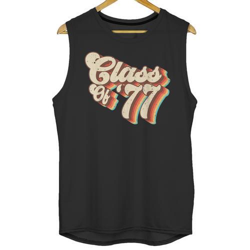 1977 Class Reunion Retro Class Of 77 High School Graduation Unisex Tank Top - Best Gift Smart
