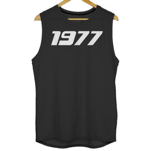 1977 Printed For 70's Birthdays Events Graduations T-Shirt Unisex Tank Top - Best Gift Smart