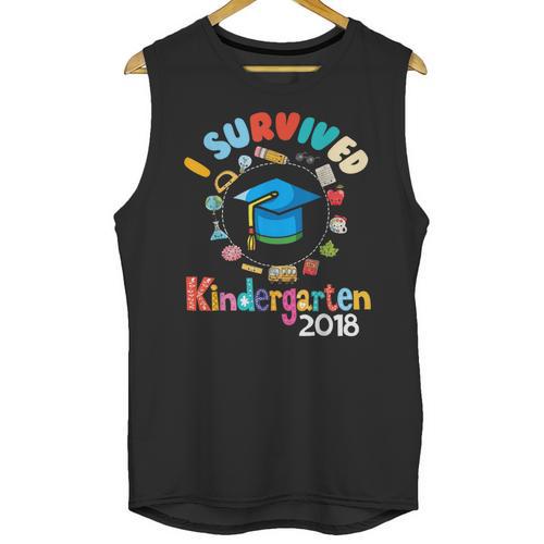 2018 Kindergarten Graduation Graduate Boys Girls Shirt Unisex Tank Top - Best Gift Smart