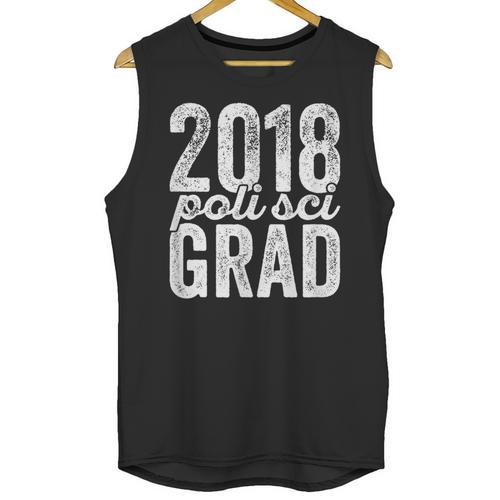 2018 Political Science Graduation Graduate Degree Unisex Tank Top - Best Gift Smart