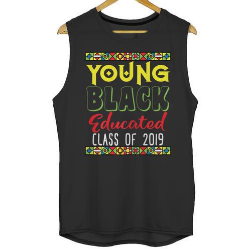 2019 African American High School Graduation Senior T Shirt Unisex Tank Top - Best Gift Smart
