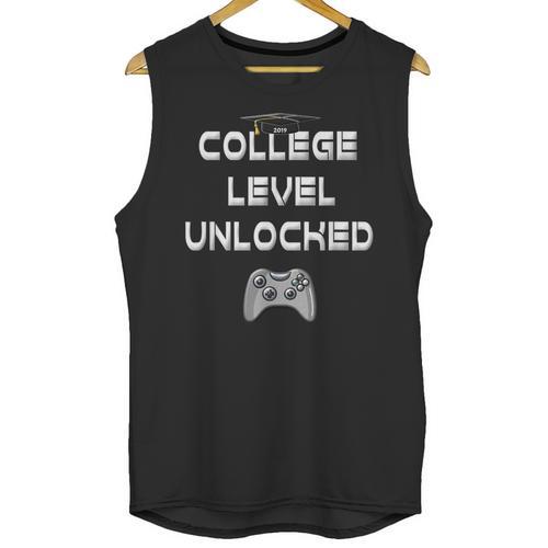 2019 High School Graduation College Level Unlocked Tee Unisex Tank Top - Best Gift Smart