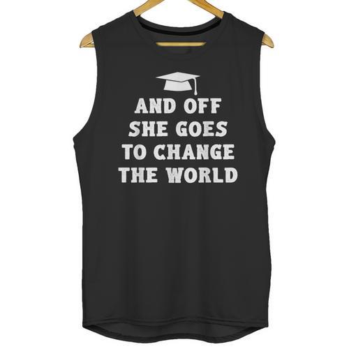 2019 Inspirational Graduation For Her Unisex Tank Top - Best Gift Smart