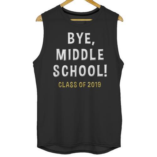 2019 Middle School Graduation Junior High Student Shirt Unisex Tank Top - Best Gift Smart