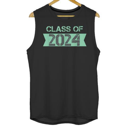 2024 Senior Class Graduation Shirt Graduate Unisex Tank Top - Best Gift Smart