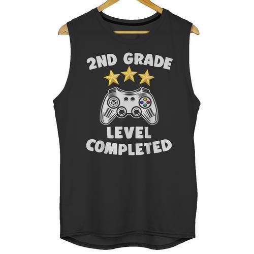 2nd Grade Graduation Video Gamer Tee Unisex Tank Top - Best Gift Smart