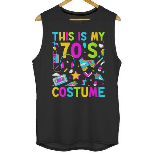 This Is My 70's Costume Nostalgia Mixtape Era 1970s Party Unisex Tank Top - Figerry