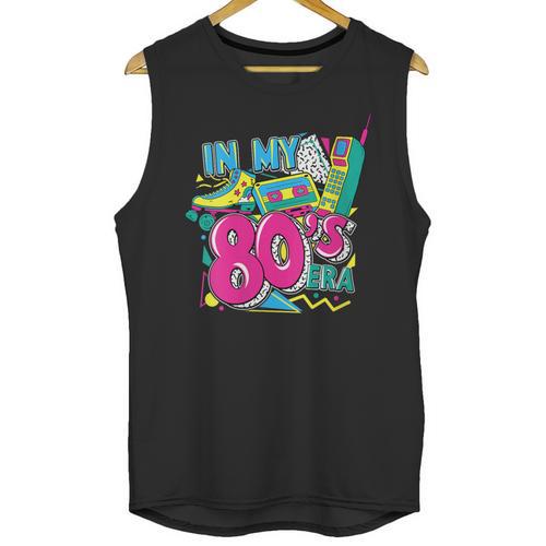 In My 80s Era Retro Vintage 80s Party Throwback Nostalgia Unisex Tank Top - Figerry