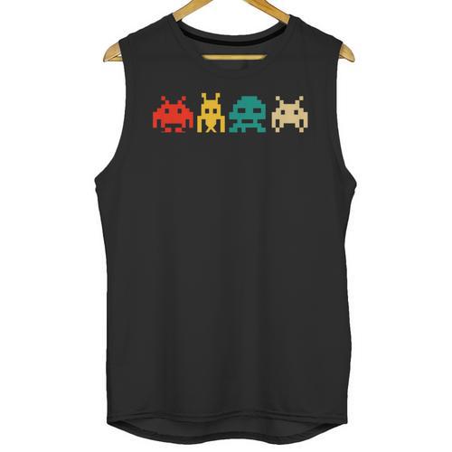 80s Video Game Nostalgia Retro Vintage Arcade Novelty Unisex Tank Top - Figerry