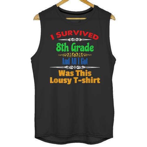 8th Grade Graduation Boys Girls Grad Education Unisex Tank Top - Best Gift Smart