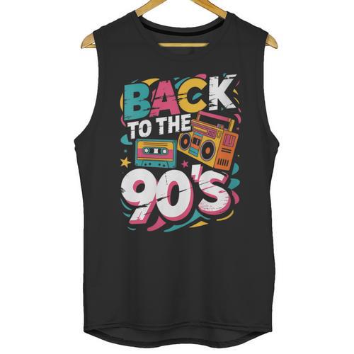 90's Nineties Nostalgia Costume Party Back To The 90s Unisex Tank Top - Figerry