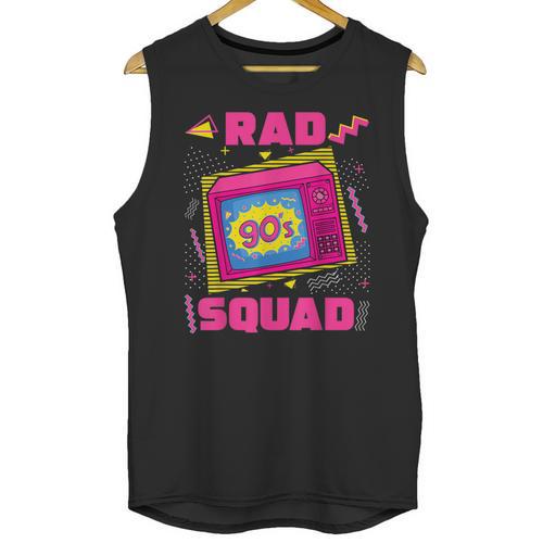 90s Rad Squad Retro Television 90s Aesthetic Nostalgia Unisex Tank Top - Figerry