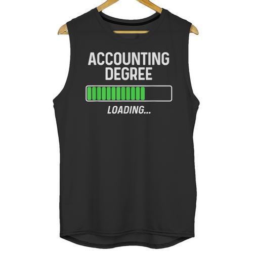Accounting Degree Loading Shirt Graduation Student Unisex Tank Top - Best Gift Smart
