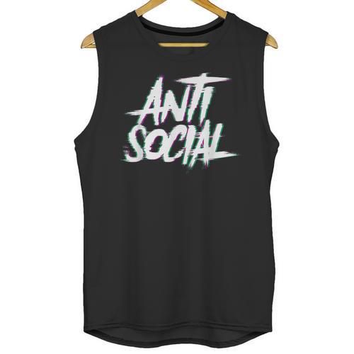 Anti Social Anti Social Club Introvert People Hate Unisex Tank Top - Raresse