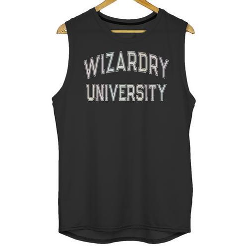 Anti Social WIZARDRY UNIVERSITY Introvert Stay Away Unisex Tank Top - Raresse