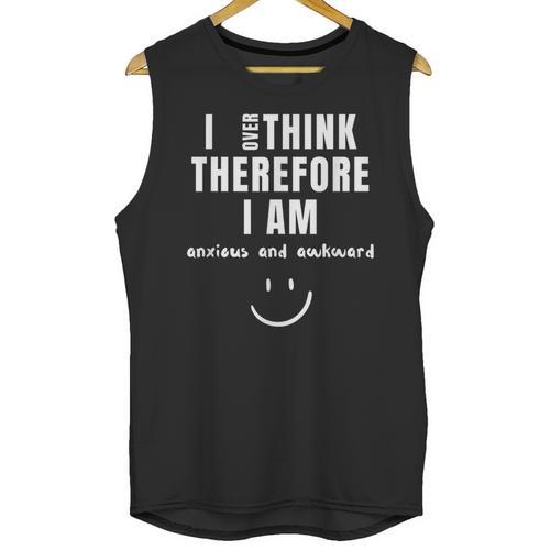Anxiety Awareness Mental Health Top For Introvert Unisex Tank Top - Raresse