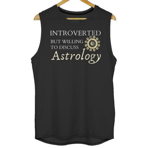 Astrology Quote For Introvert Astrologists Spirituality Unisex Tank Top - Raresse