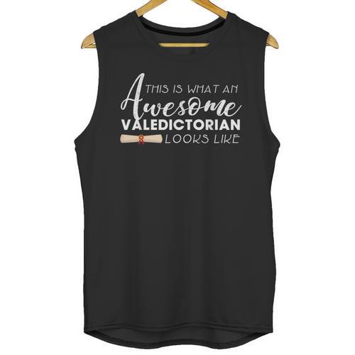 What An Awesome Valedictorian Looks Like Graduation Tee Unisex Tank Top - Best Gift Smart