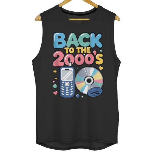 Back To The 2000s Retro Nostalgia Unisex Tank Top - Figerry